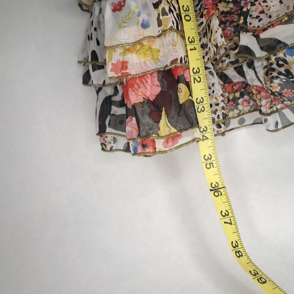 Mixed Pattern Mini Dress - Picture 11 of 12